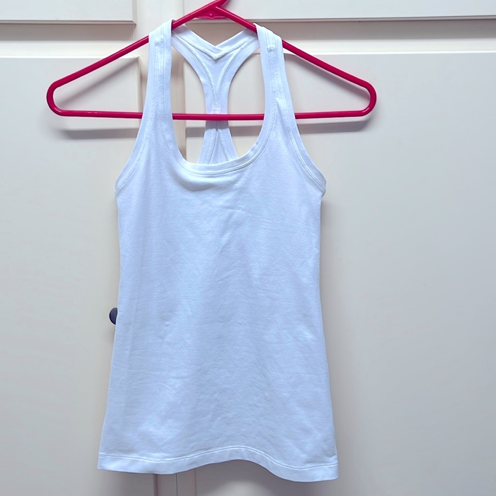 Lululemon white tank top